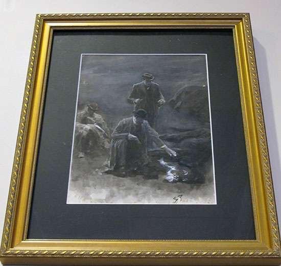 [Image Credit: Smithsonian Magazine, Original Sidney Paget drawing from 1901 for The Hound of the Baskervilles, published in The Strand Magazine.]
